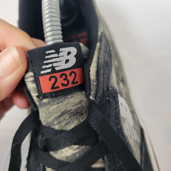 New Balance All Coasts 232 Camo Suede Skate‎ Shoes Men Size 9.5 - Picture 2 of 14